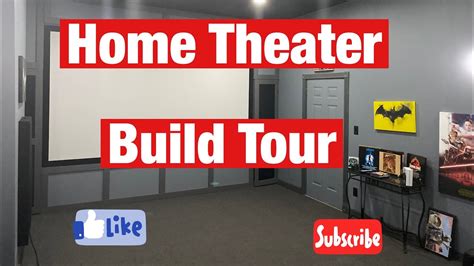 Home Theater Build Tour 724 Dolby Atmos Dts X Imax Enhanced Youtube