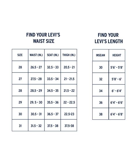 Descubrir 35+ imagen levi's misses jeans size chart - Thptnganamst.edu.vn
