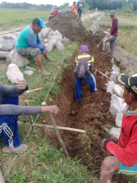 Pembangunan TPT Sepanjang 200 Meter Dibangun Melalui Dana Banprov Tahun