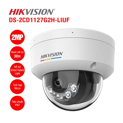 Camera Ip Dome 2mp Hikvision Ds 2cd1123g0e Il Giá Rẻ