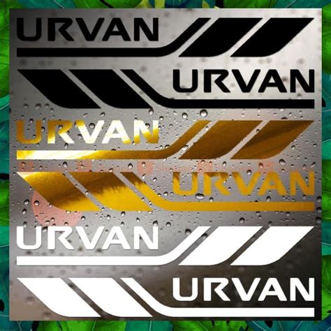 Stickers X Nissan Urvan Racing Decals Stripes Vinyl Weather Proof