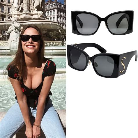 Retro Cat Eye Polarized Sunglasses For Women Uv400 Protection Designer