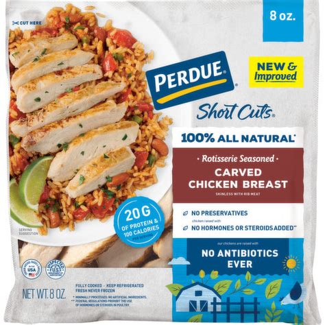 Perdue Chicken Breast Carved Rotisserie Seasoned