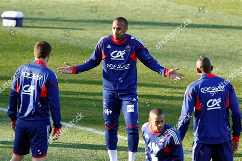 Frances Thierry Henry Top Gestures Teammates Editorial Stock Photo - Stock Image | Shutterstock