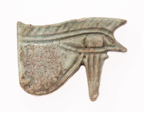 Eye Of Horus Wedjat Amulet Works Museum Of Fine Arts Boston