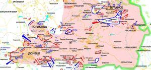 Sytuacja na wschodniej Ukrainie Wersja separatystów MAPA Kresy