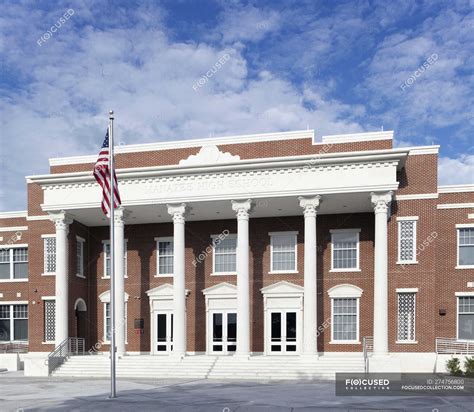 Front Entrance To High School Of Bradenton Florida United States