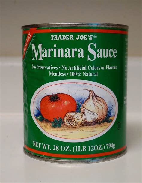 Exploring Trader Joes Trader Joes Marinara Sauce