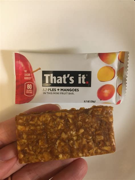 Costco Thats It Mini Fruit Bars Review