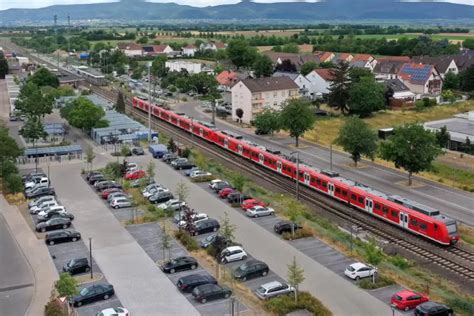 Park and ride Anlage am Bahnhof erweitert Haßloch RHEINPFALZ