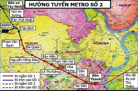 TP HCM Điều chỉnh ranh giải phóng mặt bằng của các nhà ga ngầm tại