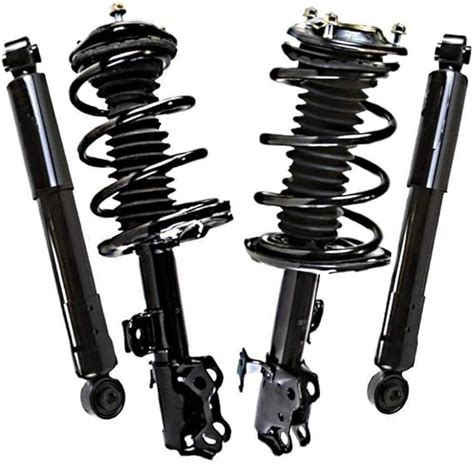 Autoshack Suspkg1198 Set Of 4 Front Complete Strut Spring Assembly And