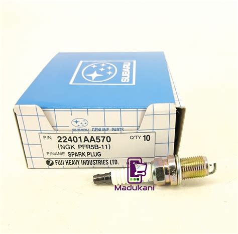 4PCS Subaru NGK PFR5B-11 0.4mm Iridium Spark Plugs - Madukani Online Shop