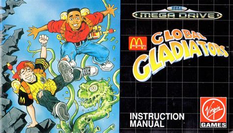 Mick Mack As The Global Gladiators Box Cover Art Mobygames