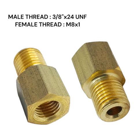 Bsp Male Bsp Mm Npt Unf Female Brass Sump Plug Adaptor Sensor