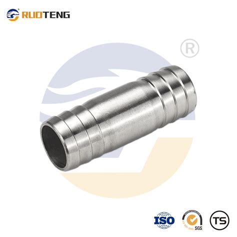 Ruoteng High Quality Forged Nipple 304 Stainless Steel Double Hose