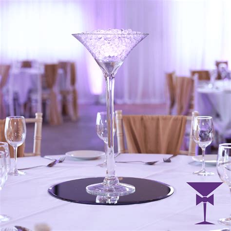 Giant Martini Glass Centrepiece Daniel Lay Event Services