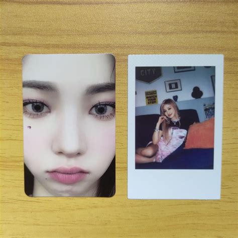 Jual Aespa Girls Album Photocard Pc Karina Zoom Ningning Polaroid