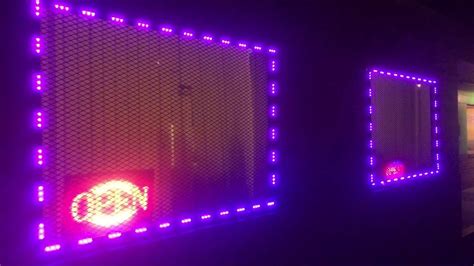 How Led Window lights look when properly installed(rgb multicolor ...