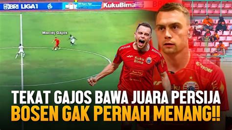 Janji Gajos Untuk Jakmania Maciej Gajos Mau Habis Habisan Di Lini