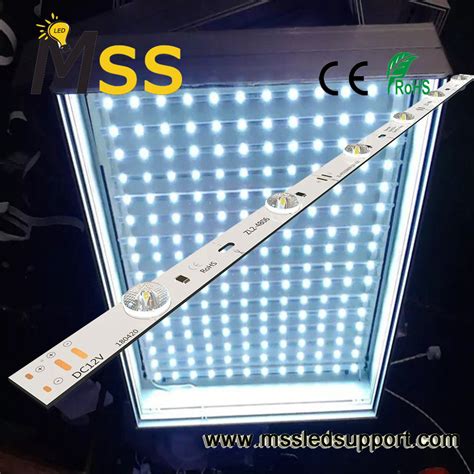 V Rigid Led Strip Light With Lens Diffuse Reflection Smd Leds