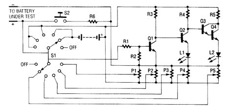 Batterytester Measuringandtestcircuit Circuit Diagram