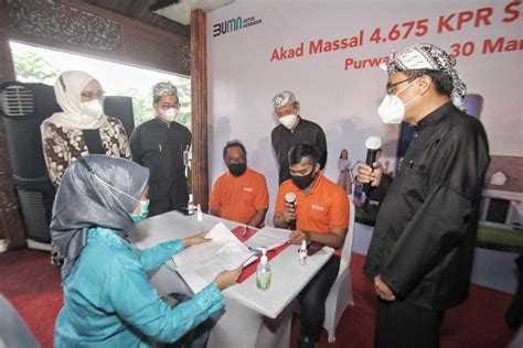 BNI Gelar Akad Kredit Massal Bagi 4 675 Debitur KPR Sejahtera FLPP