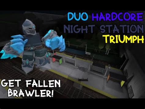 Duo Hardcore Triumph On Night Station With Brawler Fallen Brawler