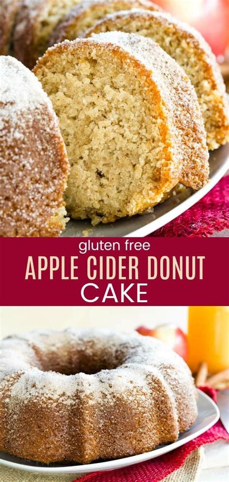 Gluten Free Apple Cider Donut Cake An Easy Gluten Free Bundt Cake