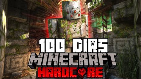 SOBREVIVÍ 100 DIAS en un MUNDO HIPERREALISTA en MINECRAFT HARDCORE y