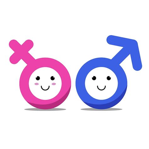 Premium Vector Vector Illustration Of Male And Female Gender Symbols