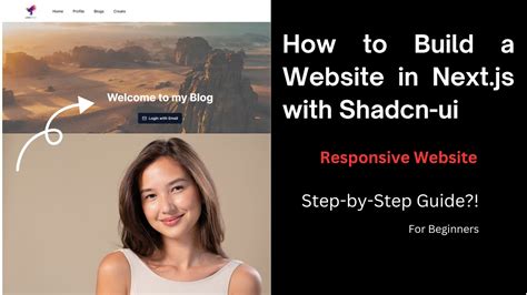 How To Build A Website In Next Js With Shadcn Ui Step By Step