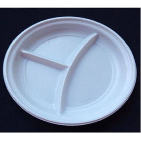 White Round Shape Inch Eco Friendly Easy To Use Disposable Plastic