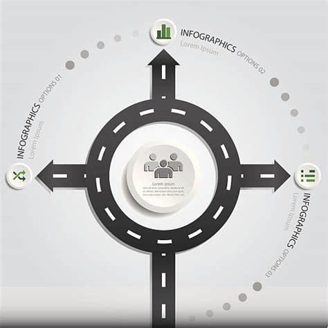 learning path infographic stock illustrations royalty  vector