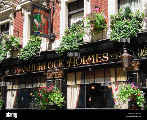 The Sherlock Holmes London Pub Northumberland Street St Jamess