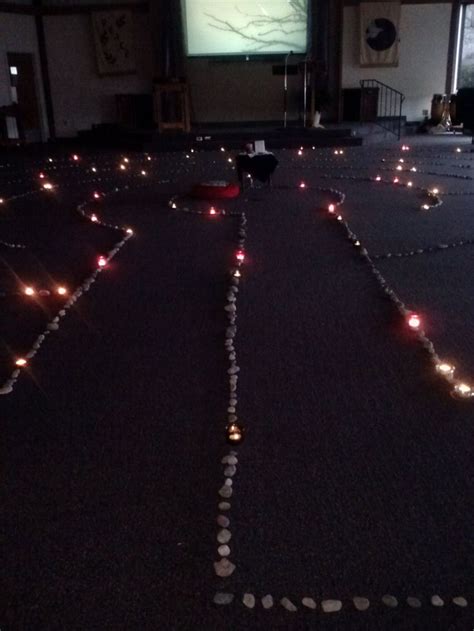 Ash Wednesday Prayer Labyrinth With Prayer Stations