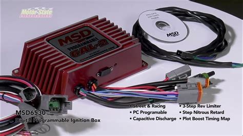 Msd6530 Msd Digital Programmable 6al 2 Ignition Box Youtube