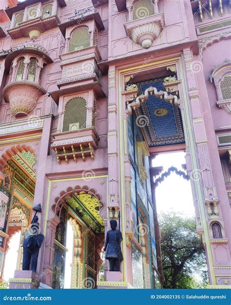 Patrika gate jaipur stock image. Image of travel, shrine - 204002135