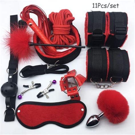 11 Stks Set Bdsm Sex Bondage Set Erotische Toys