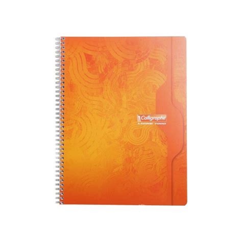 Cahier Spirale P Grands Carreaux G Grand Format X Calligraphe