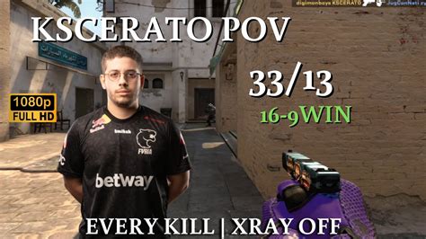 Furia Kscerato Kills Playing Mirage On Faceit Pov Csgo Youtube