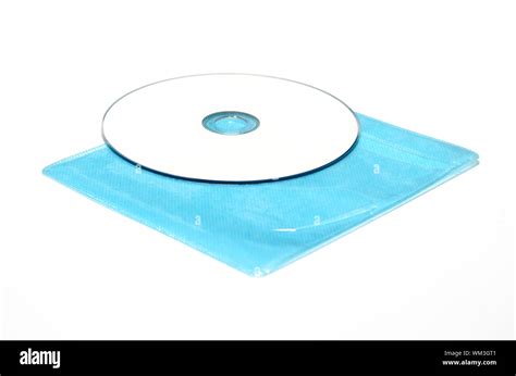 blue plastic dvd case on a white background Stock Photo - Alamy