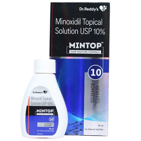 Dr Reddy S Mintop Hair Restore Formula Ml Minoxidil Hemlock