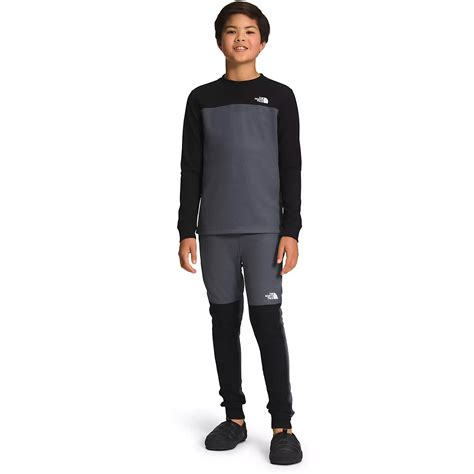 The North Face Boys Waffle Baselayer Set Academy