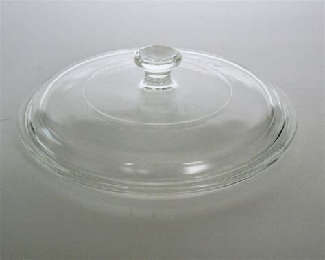 Corningware P 83 C Lid Round Glass Lid Small Knob Corningware Small