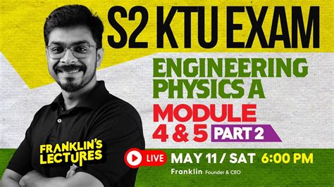 S Engineering Physics Module Ktu B Tech Exam