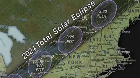 Worst places to see 2024 solar eclipse? Two spots in Upstate NY could ...