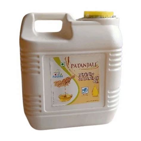 Soybean L Patanjali Refined Soyabean Oil Can Speciality Low