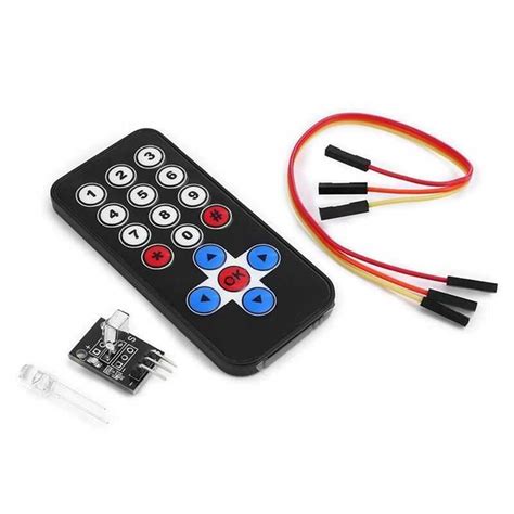 IR Alıcı Verici Kumanda Seti IR Receiver Module Wireless Remote Control K