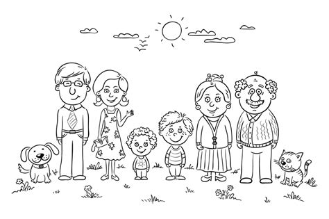 Раскраски День Семьи распечатать бесплатно